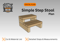 Simple Step Stool - Digital Download (FREE)