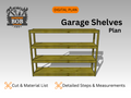 DIY Garage Shelves - Digital Download